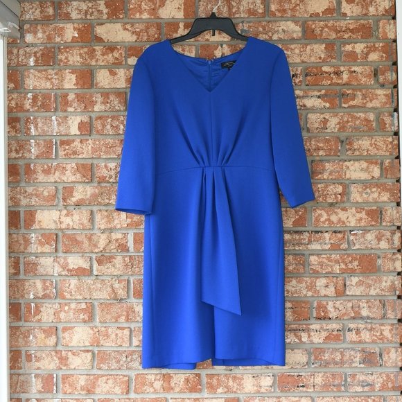 TAHARI Blue Dress - Picture 2 of 6